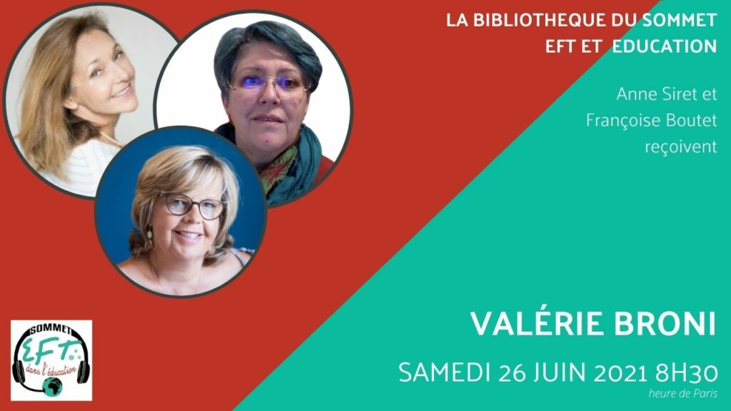 Valérie Broni Bibliotheque Sommet EFT Equilibrance coaching